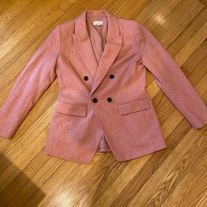 Loft double breasted blazer